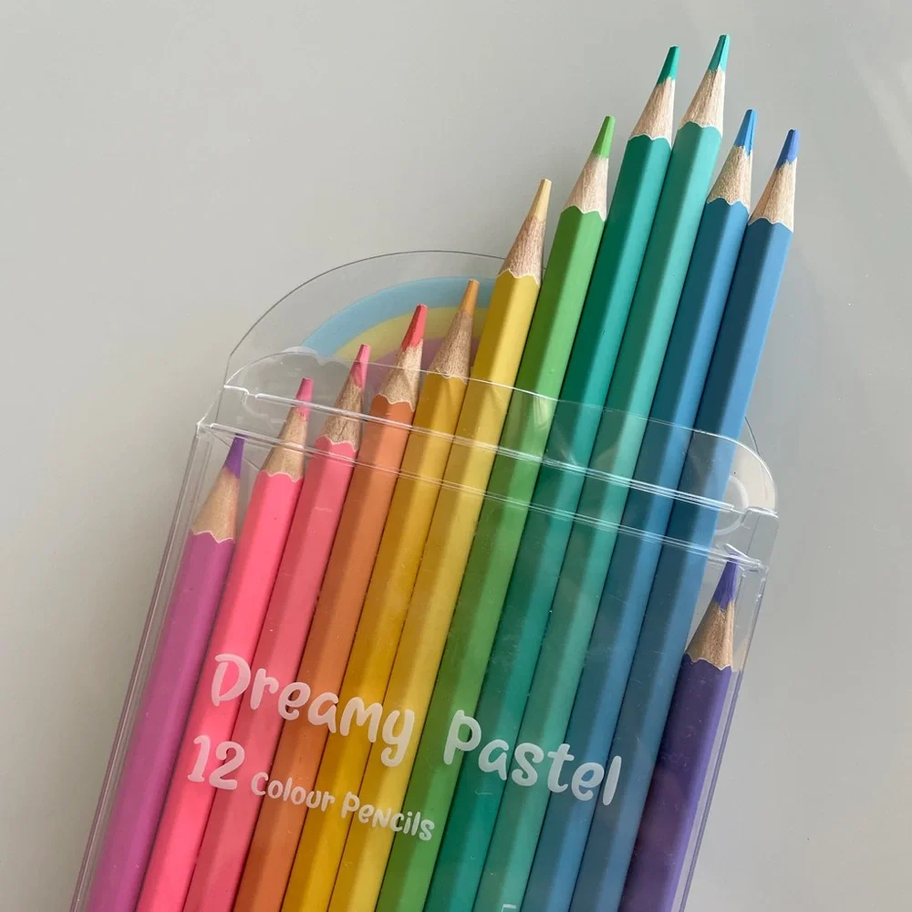 Restocked- Combo-Pastel Colour Pencil Set of 2- Limited time offer - Picture 1 of 5